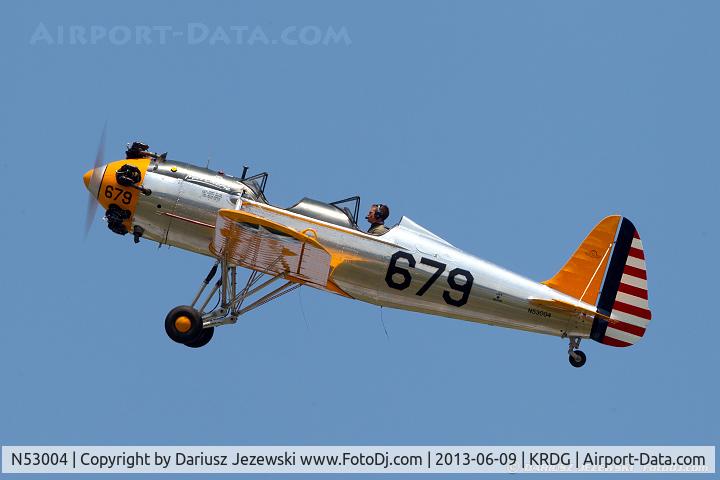 N53004, 1942 Ryan Aeronautical ST3KR C/N 1888, Ryan Aeronautical ST-3KR (PT-22) 