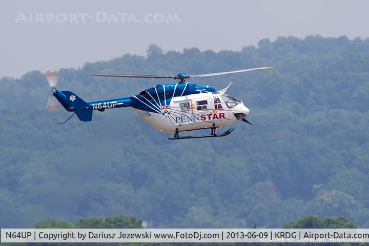 N64UP, 1988 Eurocopter-Kawasaki BK-117B-2 C/N 7143, MBB BK-117 B-2  C/N 7143, N64UP
