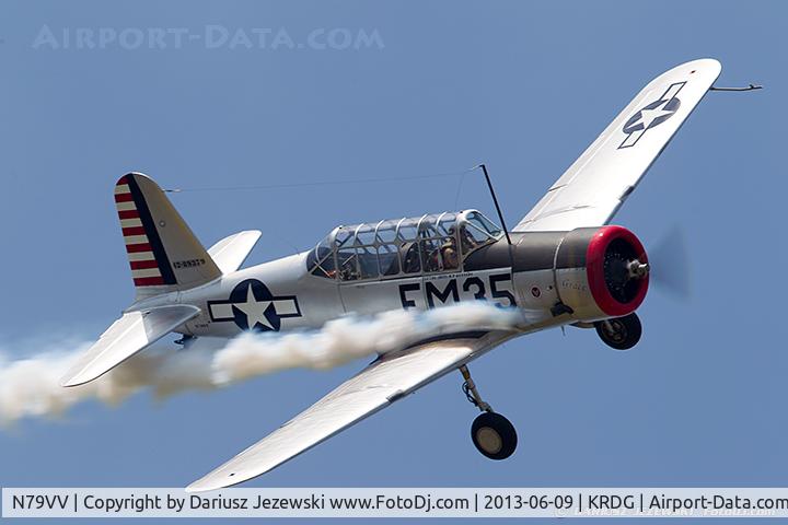 N79VV, 1942 Consolidated Vultee BT-13A C/N 11756, Consolidated Vultee BT-13A Valiant  C/N 11756, N79VV