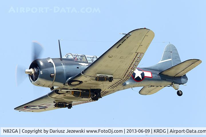N82GA, Douglas SBD-5 Dauntless C/N 54532, Douglas SBD-5 Dauntless  C/N 54532, NL82GA