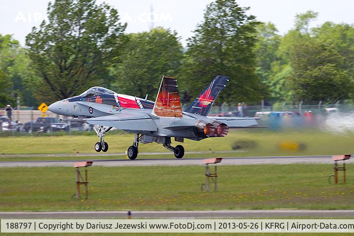 188797, 1987 McDonnell Douglas CF-188A Hornet C/N 0661/A540, CAF CF-188 Hornet 188797  from 425 TFS 