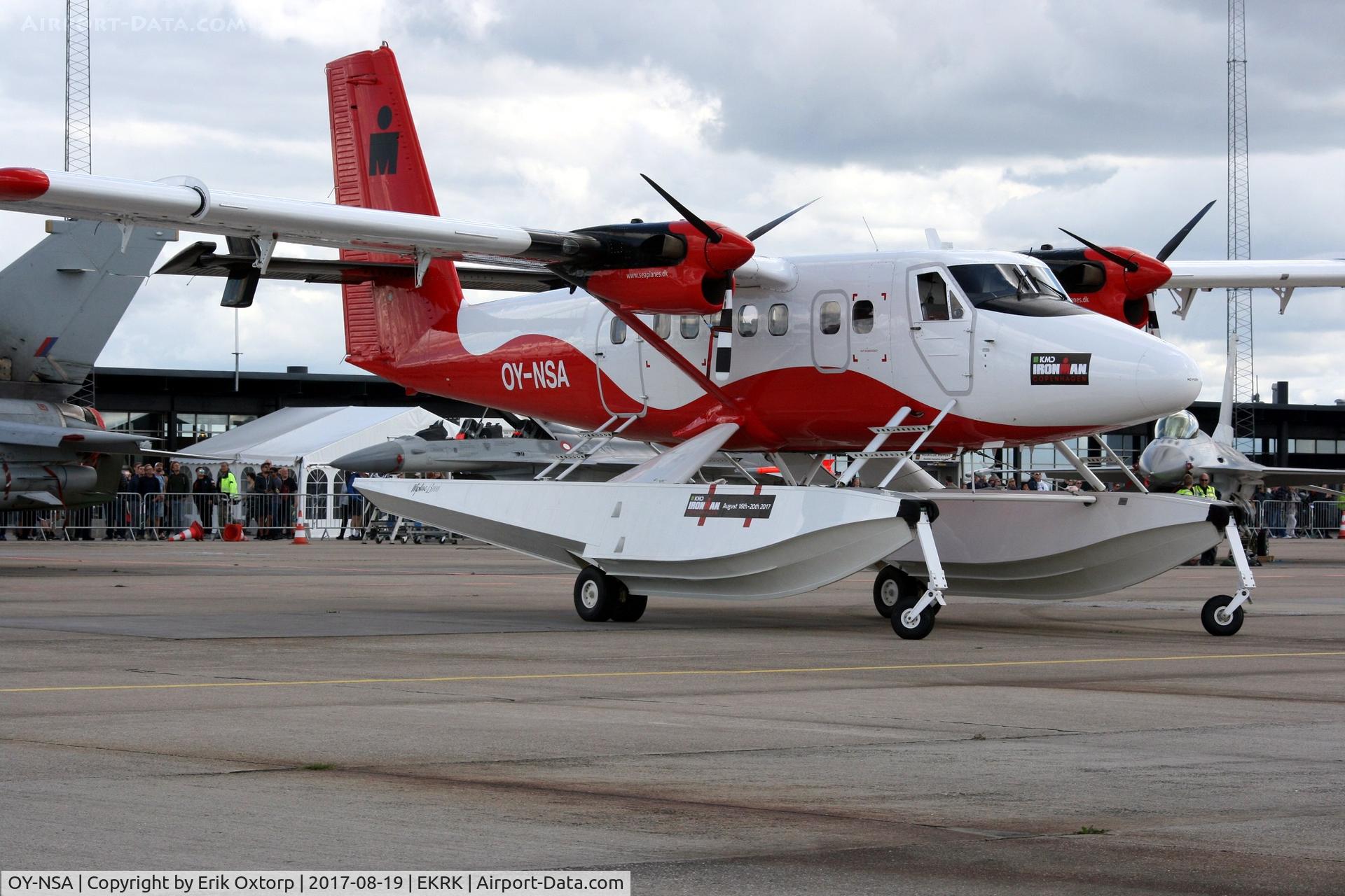 OY-NSA, 1978 De Havilland Canada DHC-6-300 Twin Otter C/N 577, OY-NSA at the 