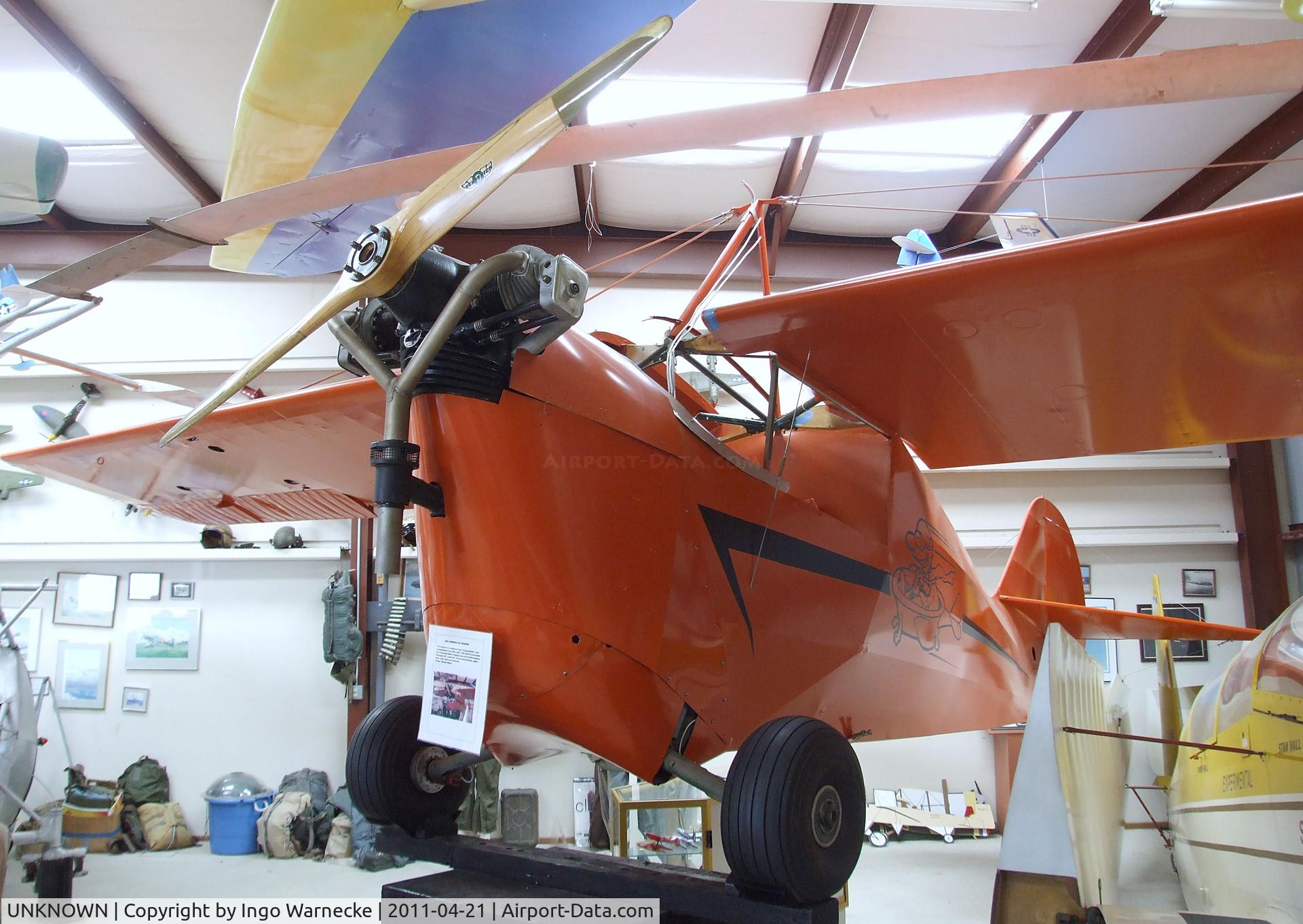 UNKNOWN, Aeronca C3 C/N unknown, Aeronca C-3 at the Wings of History Air Museum, San Martin CA