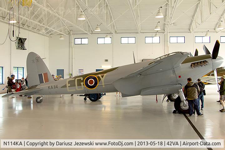 N114KA, 1945 De Havilland Mosquito FB.26 C/N KA114, De Havilland Canada DH98 Mosquito FBMK-26  C/N KA114, N114KA