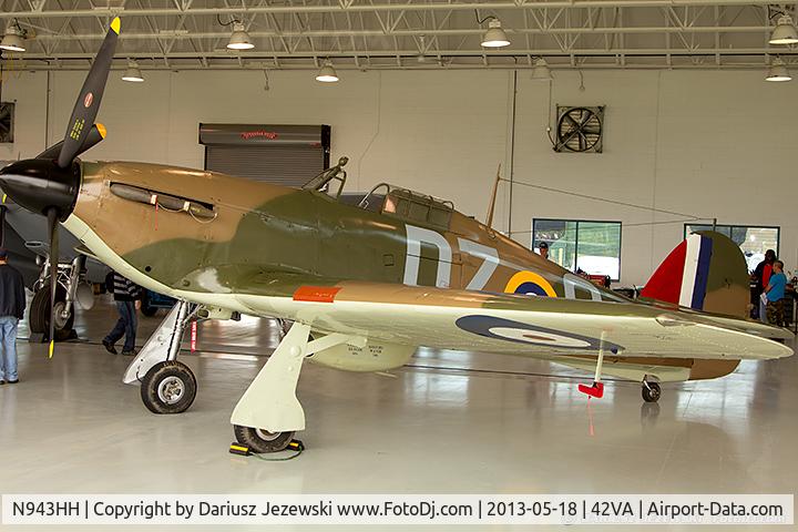 N943HH, 1943 Hawker (CCF) Hurricane Mk12 C/N 56022, Hawker Hurricane Mk.IIB  C/N 56022, N943HH