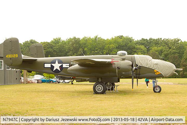 N7947C, 1944 North American B-25J Mitchell Mitchell C/N Not found 44-30129/N7947C, North American B-25J Mitchell 