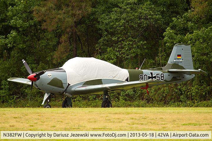 N382FW, 1962 Focke-Wulf FWP-149D C/N 075, Focke-Wulf FWP 149D  C/N 075, N382FW