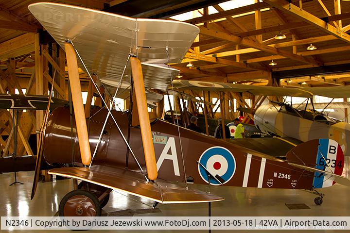N2346, Sopwith F.1 Camel Replica C/N 6234, Sopwith Camel replica  C/N 6234, N2346