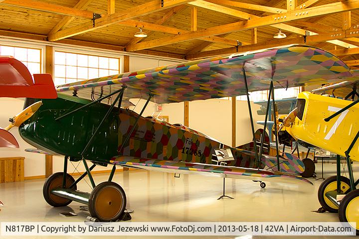 N817BP, Fokker C.I Replica C/N 17268, Fokker C.I C/N 17268, N817BP