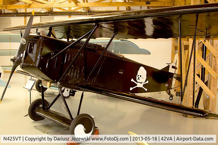 N425VT, 1978 Fokker D-VII Replica C/N 0033, Fokker D-VII  C/N 0033, N425VT
