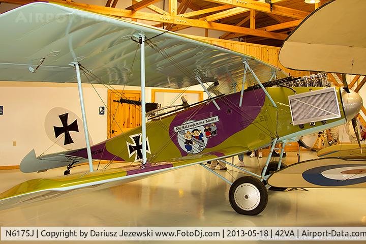 N6175J, 1993 Halberstadt Replica C/N CL-1V, Halberstadt  C/N CL-1V, N6175J