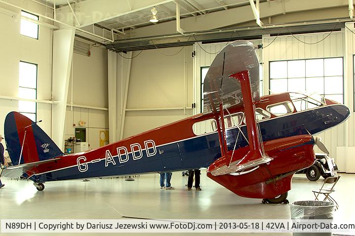 N89DH, 1944 De Havilland DH-89A Dominie/Dragon Rapide C/N 6709, De Havilland DH-89A Dragon Rapide  C/N 6709, NX89DH