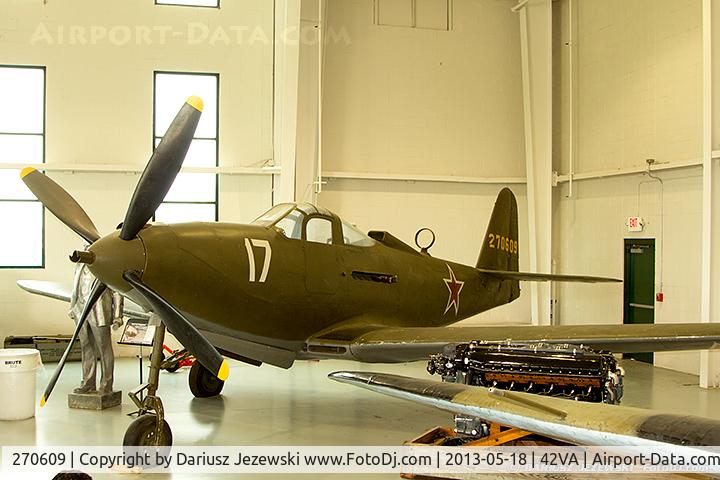 270609, Bell P-63 Kingcobra C/N 270609, Bell P-63 Kingcobra  C/N 270609,