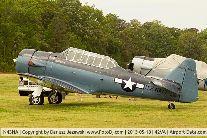 N43NA, 1943 North American SNJ-4 Texan C/N 88-11798, North American SNJ-4 Texan  C/N 8811798, N43NA