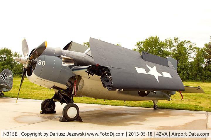 N315E, 1952 General Motors (Grumman) FM-2 Wildcat C/N Not found N315E (USN47030), Grumman FM-2 Wildcat C/N 2183, N315E