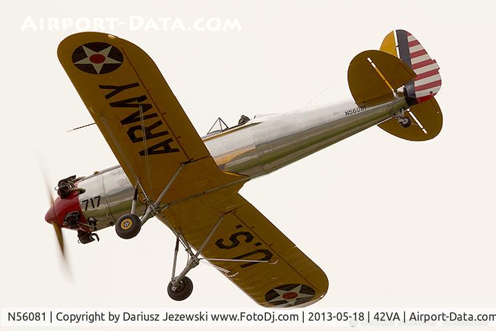 N56081, 1942 Ryan Aeronautical ST3KR C/N 1926, Ryan Aeronautical ST-3KR (PT-22)  C/N 1926, N56081