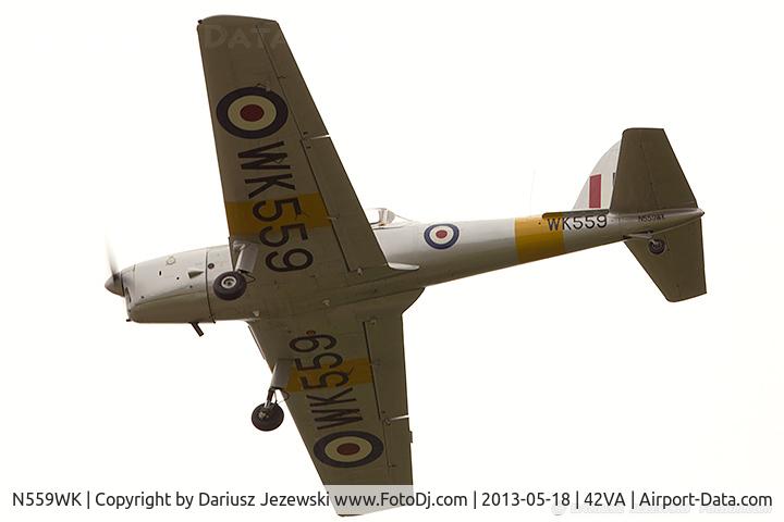 N559WK, 1952 De Havilland DHC-1 Chipmunk T.10 C/N C1/0576, De Havilland DHC-1 Chipmunk T.10  C/N C1/0576, N559WK