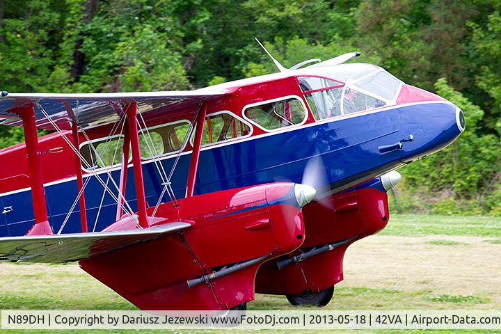 N89DH, 1944 De Havilland DH-89A Dominie/Dragon Rapide C/N 6709, De Havilland DH-89A Dragon Rapide  C/N 6709, NX89DH