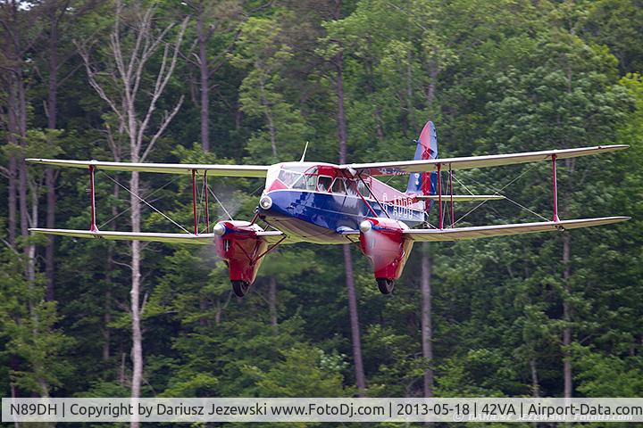 N89DH, 1944 De Havilland DH-89A Dominie/Dragon Rapide C/N 6709, De Havilland DH-89A Dragon Rapide  C/N 6709, NX89DH