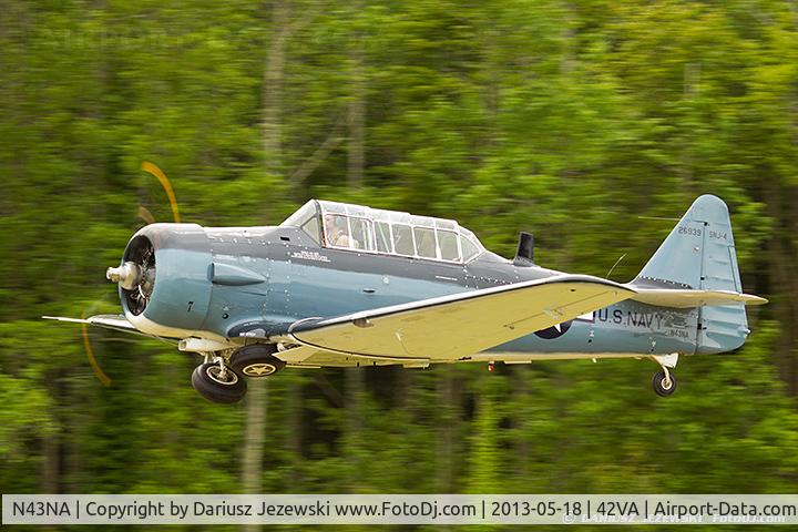 N43NA, 1943 North American SNJ-4 Texan C/N 88-11798, North American SNJ-4 Texan  C/N 8811798, N43NA