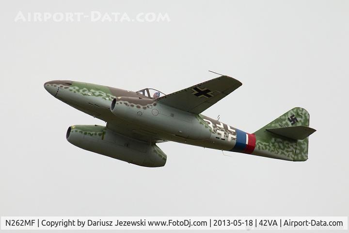 N262MF, Messerschmitt Me-262A/B-1C Schwalbe Replica C/N 501243, Legend Flyers Llc ME 262-B1-A C/N 501243, N262MF