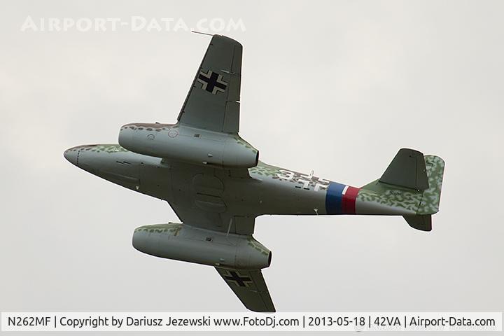 N262MF, Messerschmitt Me-262A/B-1C Schwalbe Replica C/N 501243, Legend Flyers Llc ME 262-B1-A C/N 501243, N262MF