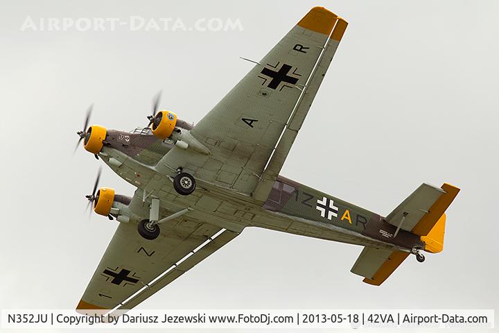 N352JU, 1941 Junkers (CASA) 352L (Ju-52) C/N 67, CASA-352-L C/N T2B-176, N352JU