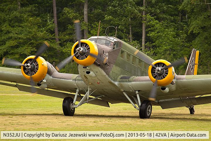 N352JU, 1941 Junkers (CASA) 352L (Ju-52) C/N 67, CASA-352-L C/N T2B-176, N352JU