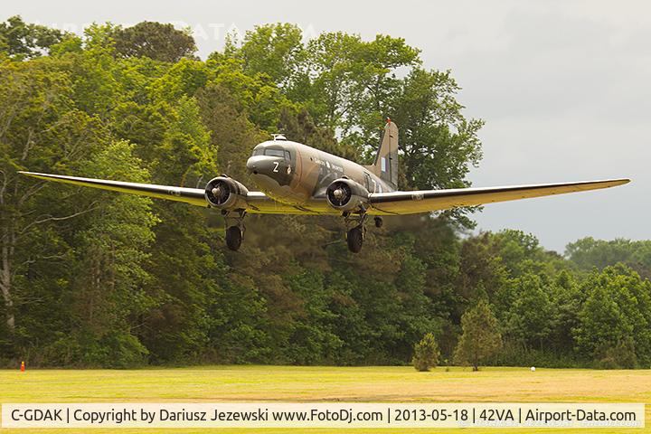 C-GDAK, 1939 Douglas DC-3-G202A C/N 2141, Douglas DC-3-G202A/C-47 Dakota 