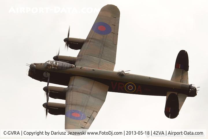 C-GVRA, 1945 Victory Aircraft Avro 683 Lancaster BX C/N FM 213 (3414), Avro 683 Lancaster B10  C/N FM 213, C-GVRA