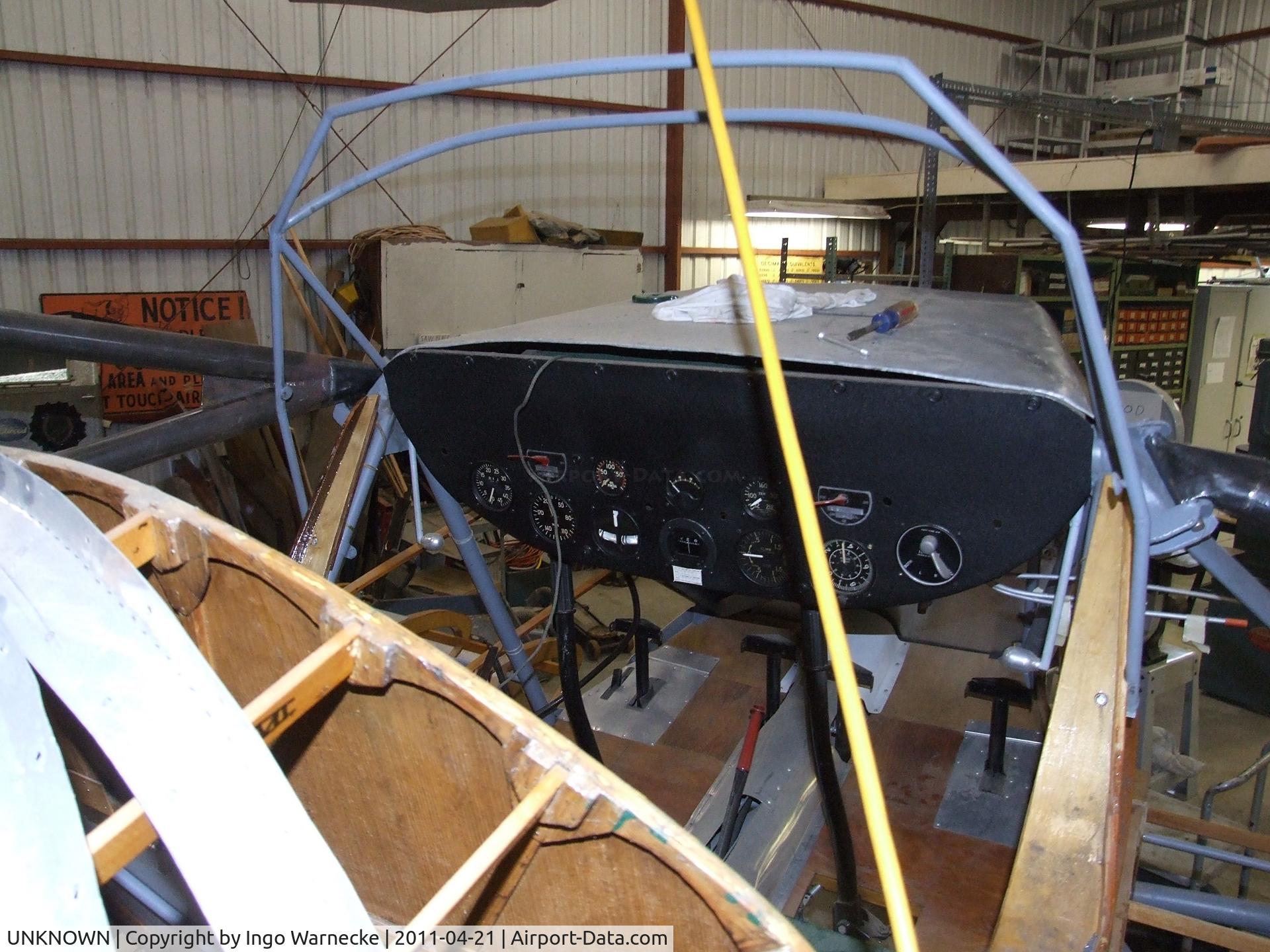 UNKNOWN, 1940 Security Aircraft Corp Airster S-1B C/N unknown, Security Aircraft Corp. Airster S-1B being restored (without skin) at the Wings of History Air Museum, San Martin CA  #c