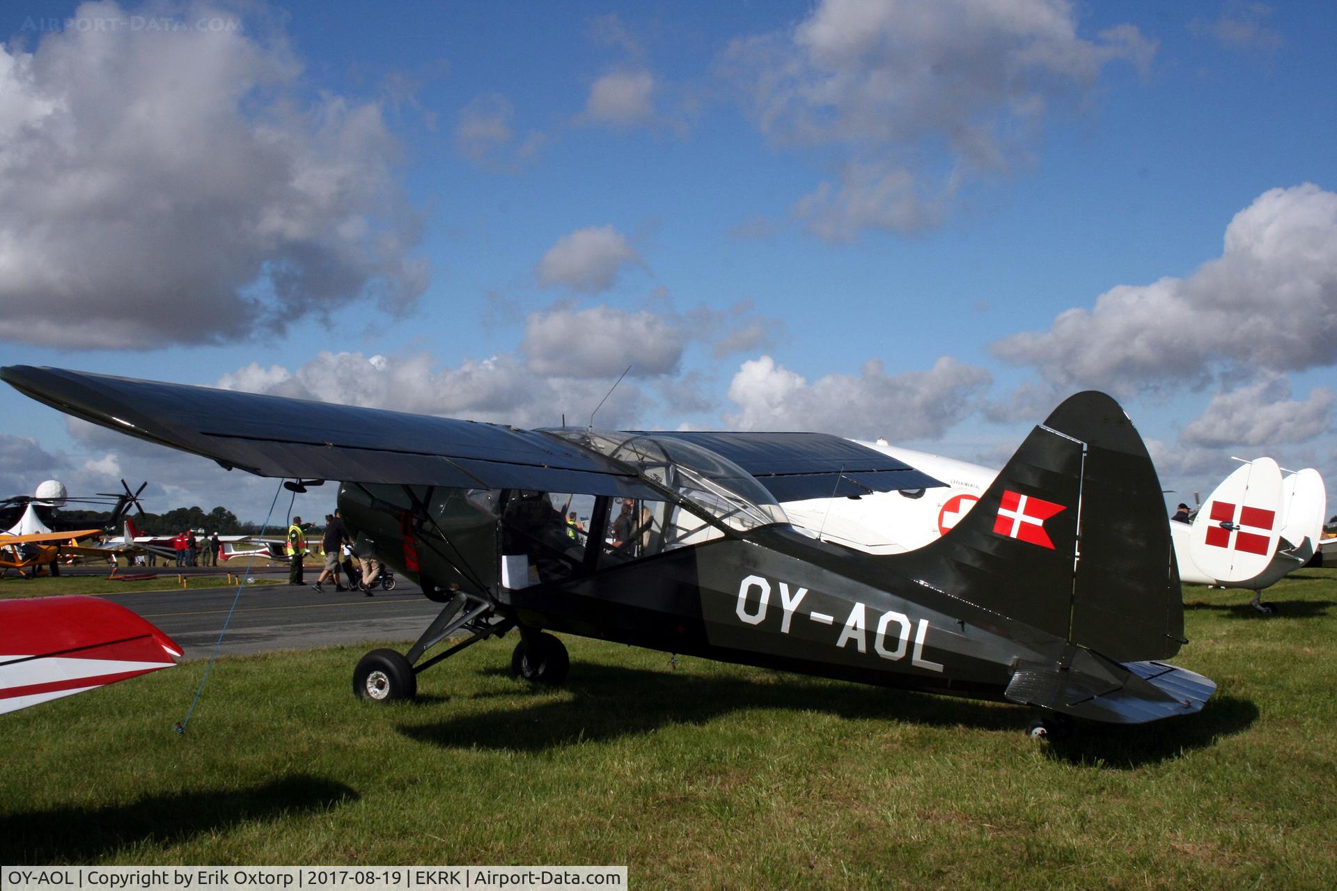 OY-AOL, 1951 SAI KZ X Mk 2 C/N 205, OY-AOL at the 