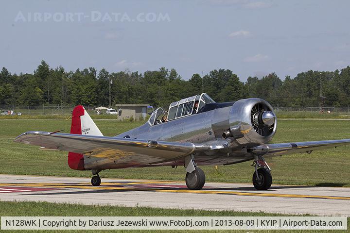 N128WK, 1952 North American AT-6G Texan C/N 168-102 (49-2998), North American AT-6G Texan  C/N 49-2998, N128WK