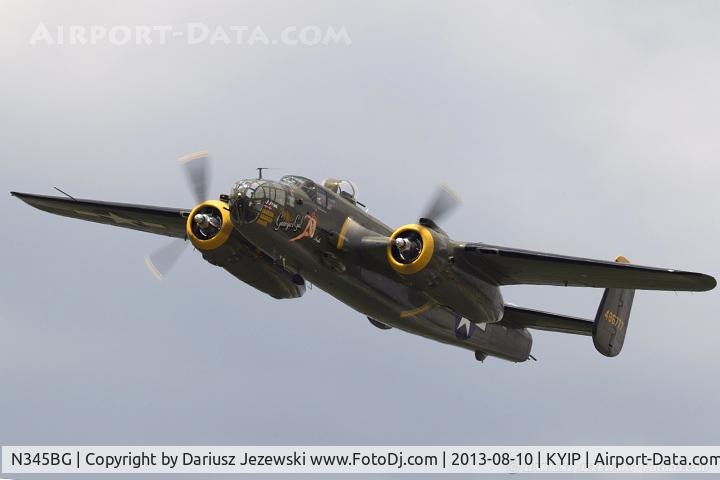N345BG, 1944 North American TB-25N Mitchell C/N 108-47531, North American TB-25N Mitchell 