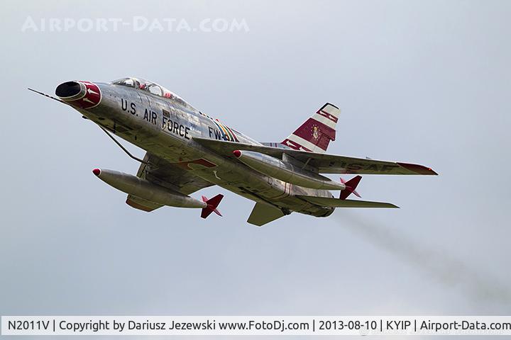 N2011V, 1958 North American F-100F Super Sabre C/N 243-224, North American F-100F Super Sabre C/N 56-3948, N2011V