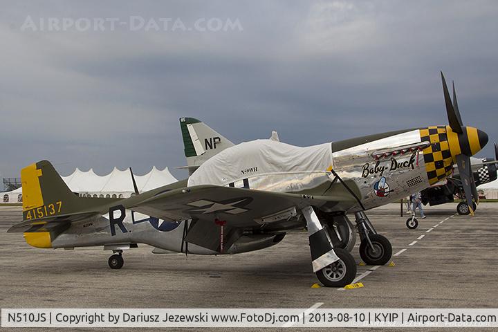 N510JS, 1944 North American P-51D Mustang C/N 44-72086, North American P-51D Mustang 