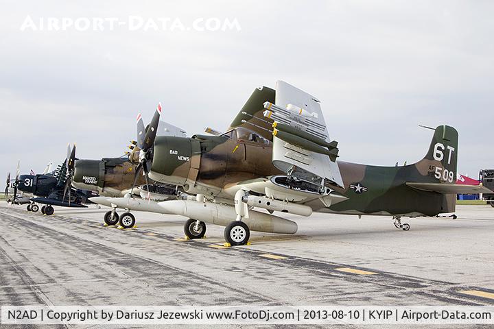 N2AD, 1947 Douglas AD-1 Skyraider C/N 09257/2085, Douglas AD-1 Skyraider 