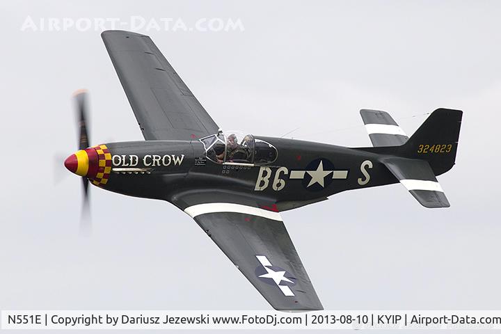 N551E, 1943 North American P-51B-1NA Mustang C/N 102-24700, North American P-51B Mustang 