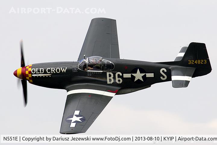 N551E, 1943 North American P-51B-1NA Mustang C/N 102-24700, North American P-51B Mustang 