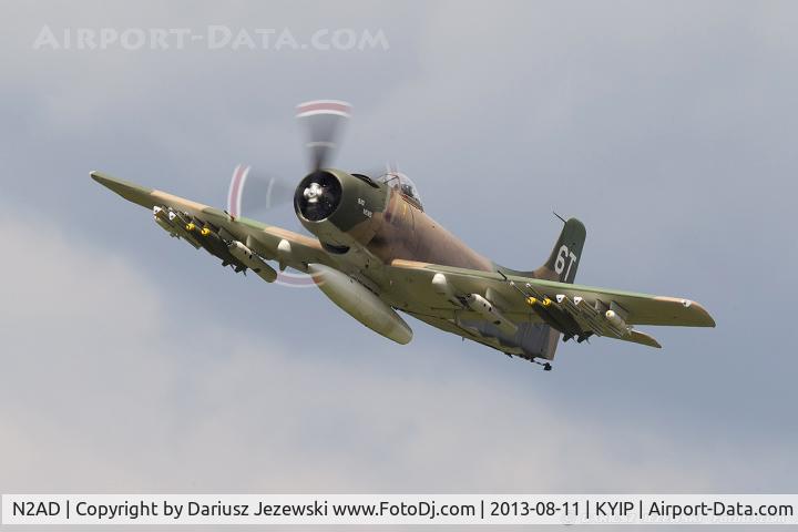 N2AD, 1947 Douglas AD-1 Skyraider C/N 09257/2085, Douglas AD-1 Skyraider 