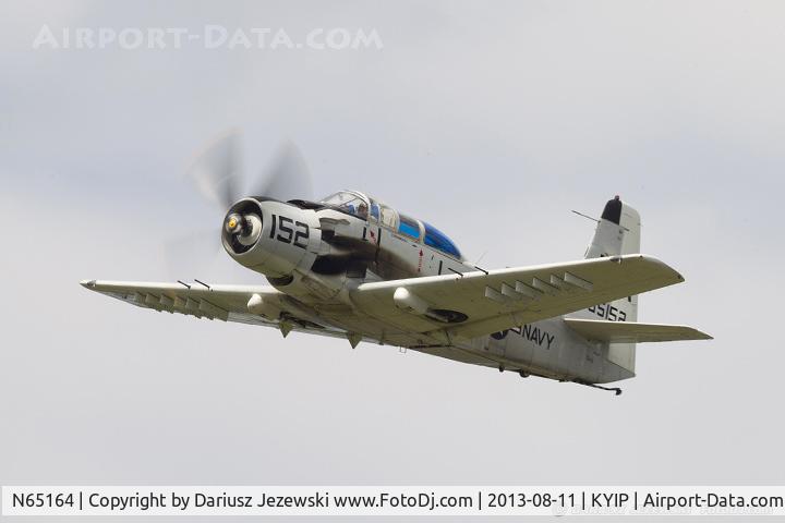 N65164, 1955 Douglas EA-1E Skyraider AD-5W C/N 55-471DH, Douglas EA-1E Skyraider  C/N 55-471DH, N65164
