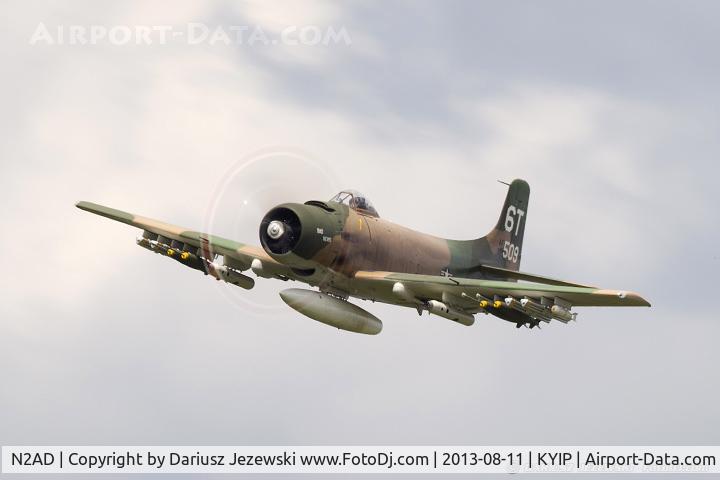 N2AD, 1947 Douglas AD-1 Skyraider C/N 09257/2085, Douglas AD-1 Skyraider 