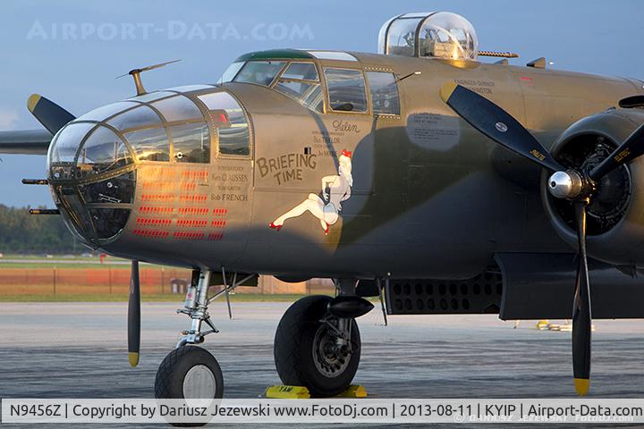 N9456Z, 1943 North American TB-25N Mitchell C/N 108-33214, North American TB-25N Mitchell 