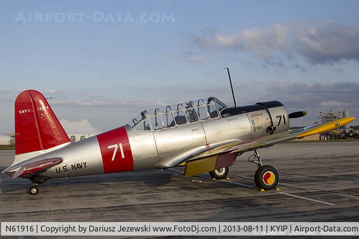 N61916, 1942 Vultee SNV-1 (BT-13A) Valiant C/N 7041, Convair SNV-1 