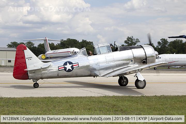 N128WK, 1952 North American AT-6G Texan C/N 168-102 (49-2998), North American AT-6G Texan  C/N 49-2998, N128WK