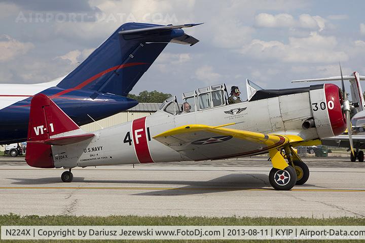 N224X, 1941 North American SNJ-4 Texan C/N 88-13041, North American SNJ-4 Texan  C/N 88-13041, N224X