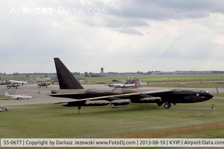 55-0677, 1955 Boeing B-52D Stratofortress C/N 464024, Boeing B-52D Stratofortress 55-0677  C/N 464024 - Yankee Air Museum