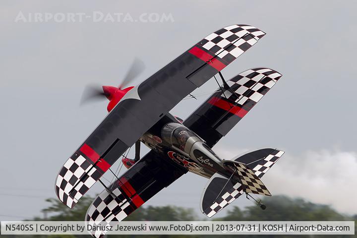 N540SS, 2011 Pitts S-2S Special C/N 006, Pitts S-2S  C/N 006 - Skip Stewart, N540SS