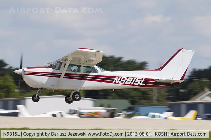 N9815L, 1986 Cessna 172P C/N 17276618, Cessna 172P Skyhawk  C/N 17276618, N9815L