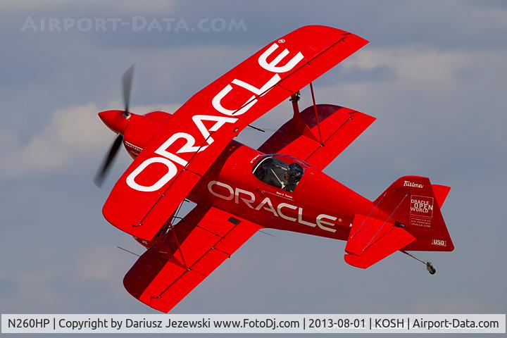 N260HP, 2010 Aviat Pitts S-1S C/N 0001, Challenger III  C/N 0001 - Sean Tucker, N260HP